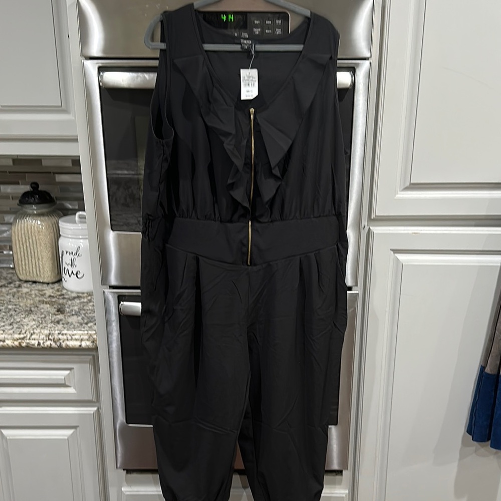 Elegant Black Jumpsuit 2X